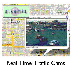 Alkemis.com Traffic Cams Map