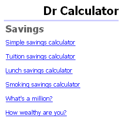 Dr Calculator - online calculators
